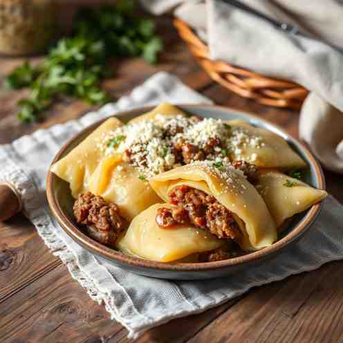 Make Cepelinai - Meat and Potatoes Recipe